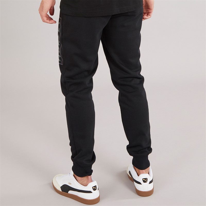 Hurley Mens Relaxed Fit Joggers Black