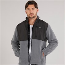 Hurley Mens Full Zip Jacket Grey/Black Grey/White