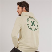 Hurley Mens Icon And Co Hoodie Ivory