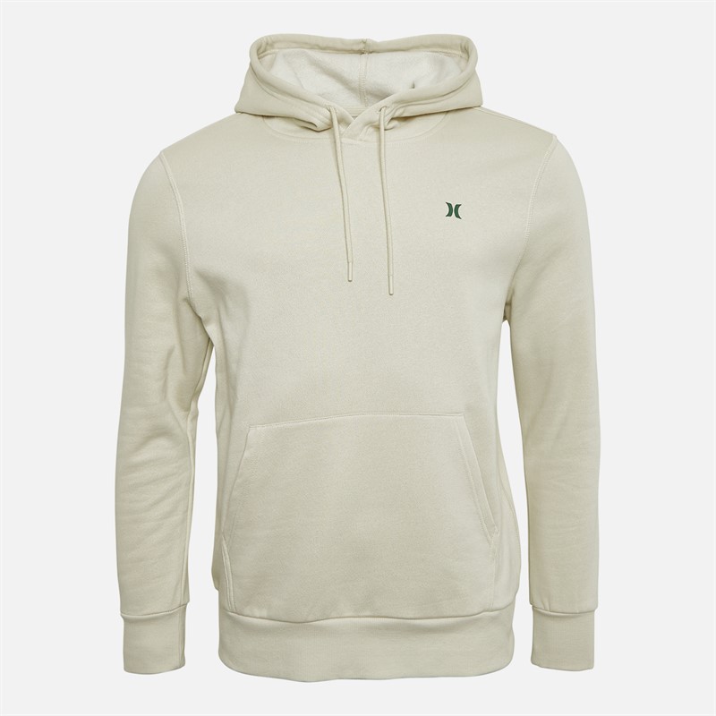 Hurley Mens Icon And Co Hoodie Ivory