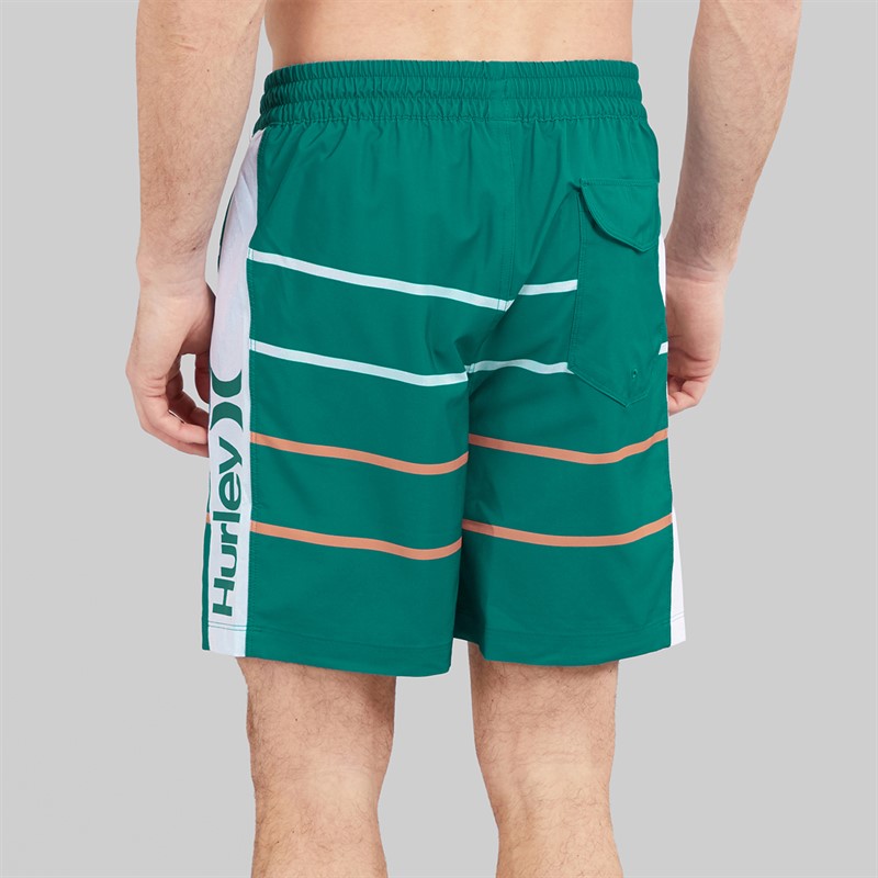 Hurley Mens Dunes Volley Swim Shorts Sky/Pewter