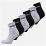 Hurley Herre 6-pak Crew Sokker Hvid/Sort