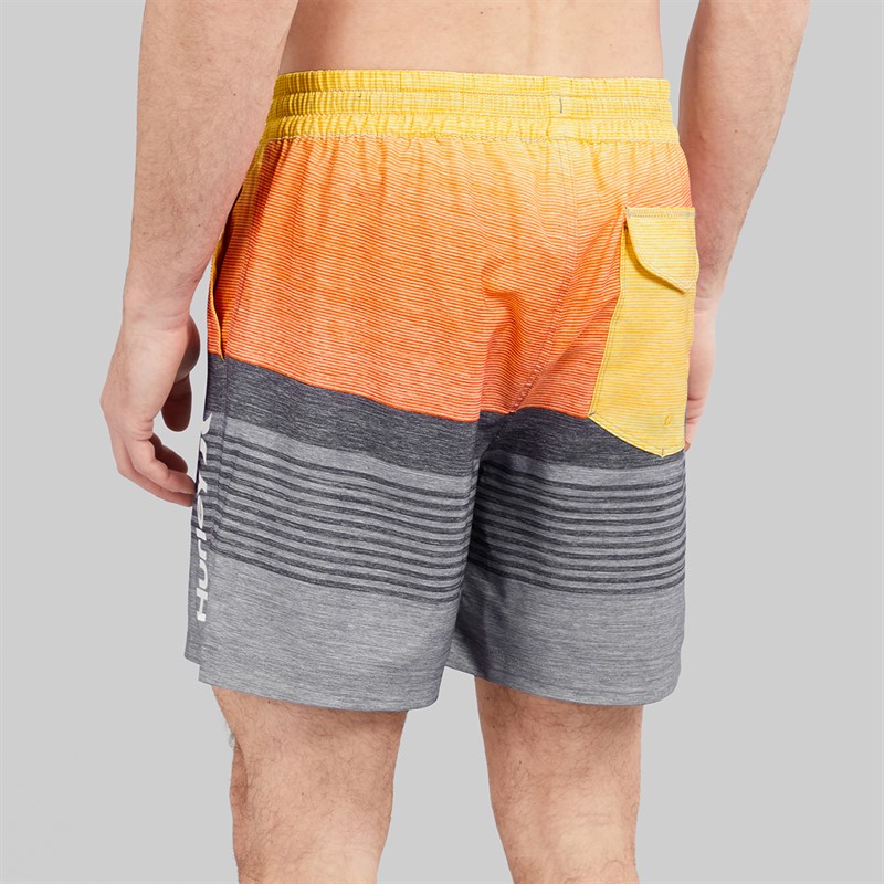 Hurley Mens Epic Ombre Volley Swim Shorts Light Grey