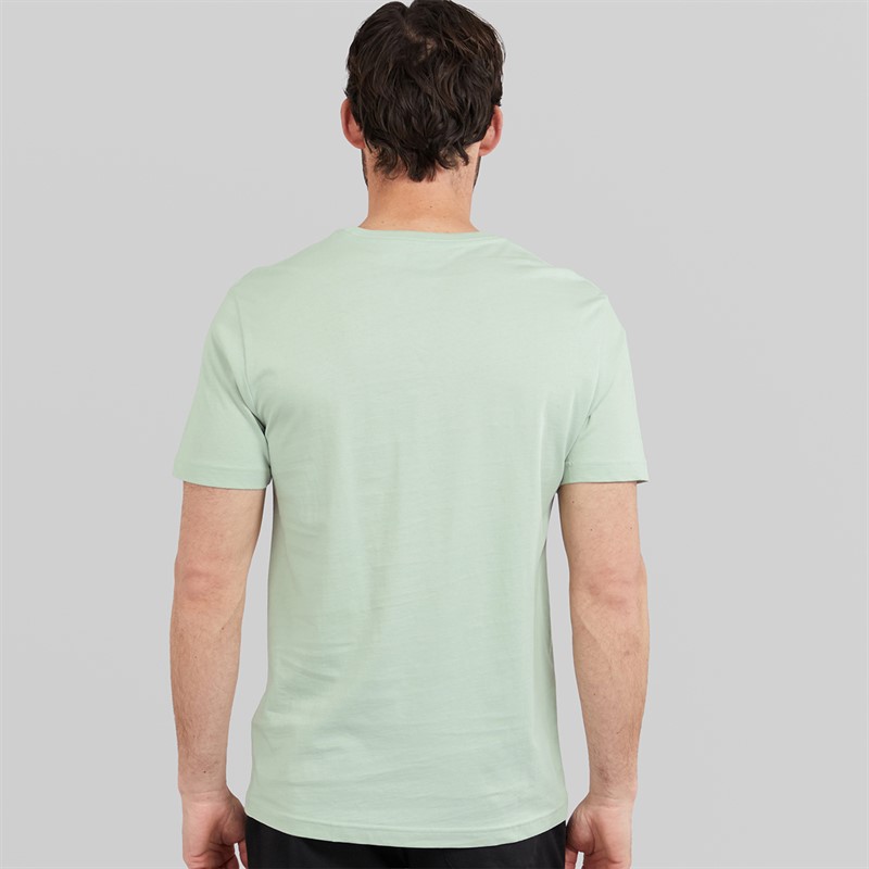 Hurley Mens Boxed Logo Graphic T-Shirt Faded Spruce