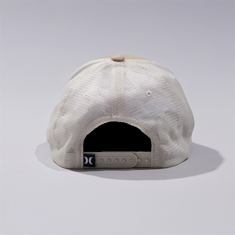 Hurley Mens Floral Adjustable Trucker Cap Khaki