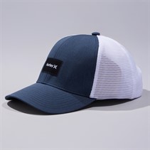 Hurley Mens Warner Adjustable Trucker Cap Navy