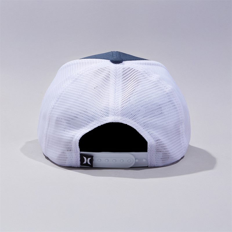 Hurley Mens Warner Adjustable Trucker Cap Navy