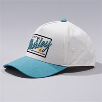 Hurley Mens Supply Adjustable Snapback Cap Cream/Green