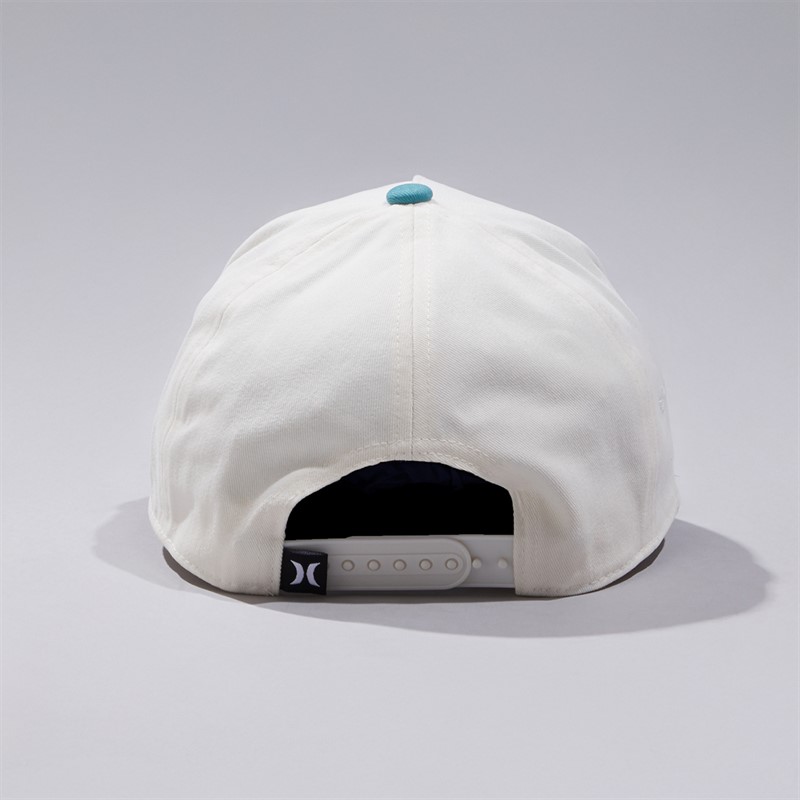 Hurley Mens Supply Adjustable Snapback Cap Cream/Green