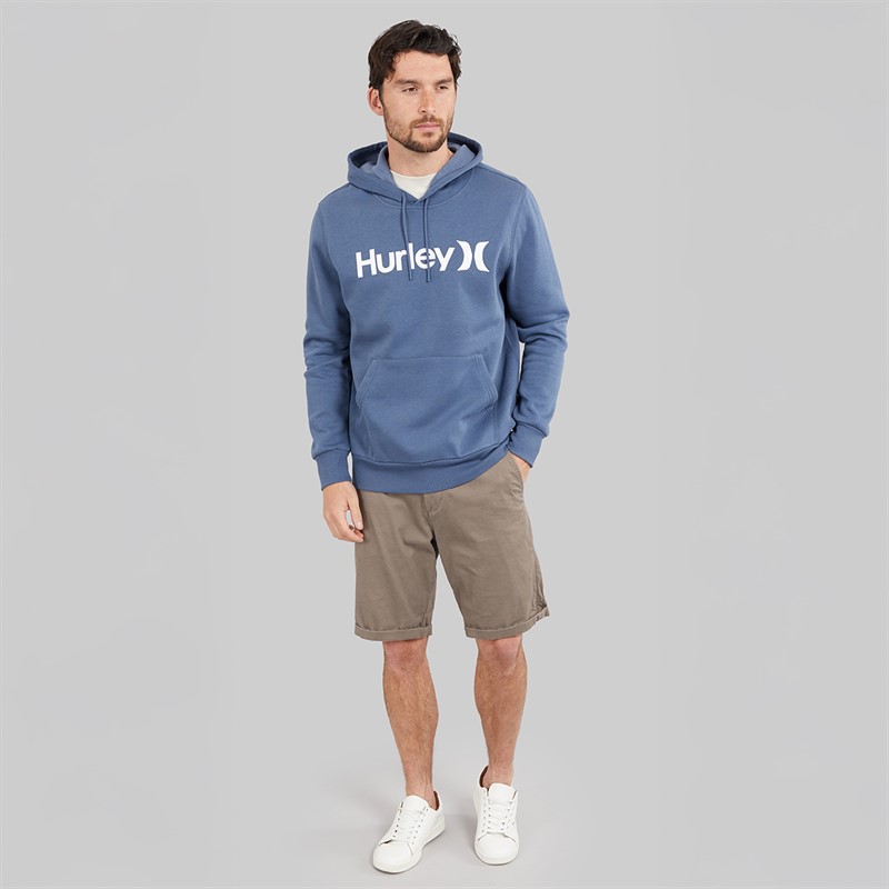 Hurley Homme O&O Sweat à Capuche Dark Blue