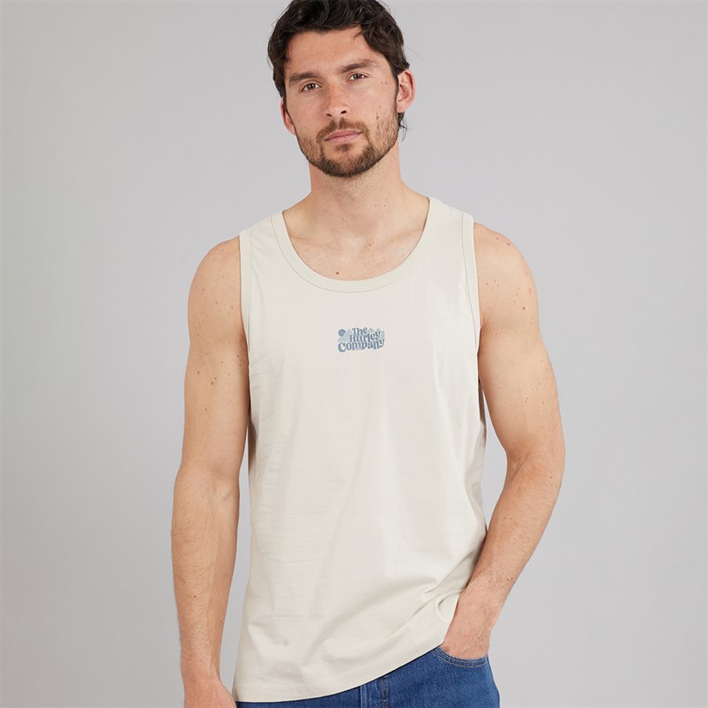 Hurley Gilet graphique Homme années 90 Ivory