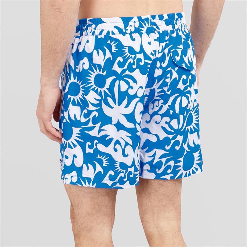Hurley Shorts de bain volley Homme Sunny Seaside Bleu