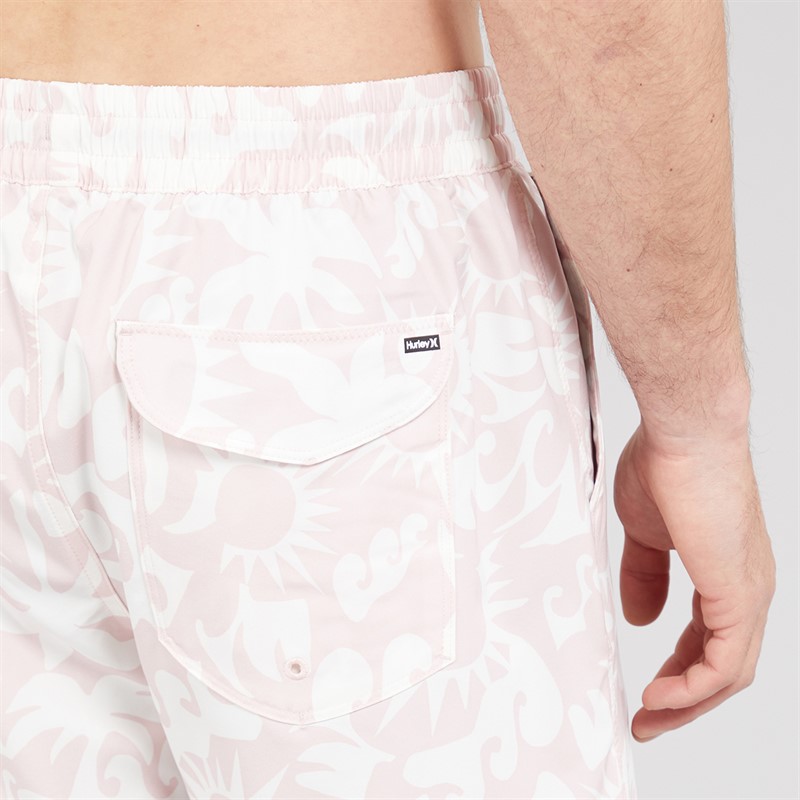 Hurley Shorts de bain volley Homme Sunny Seaside Dark Beige