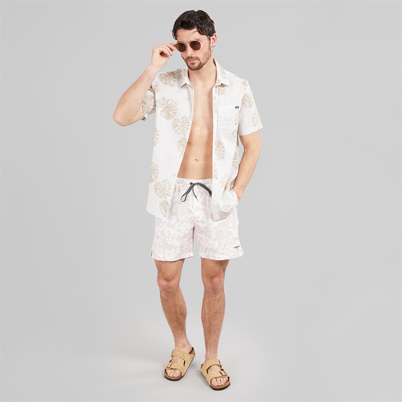 Hurley Shorts de bain volley Homme Sunny Seaside Dark Beige