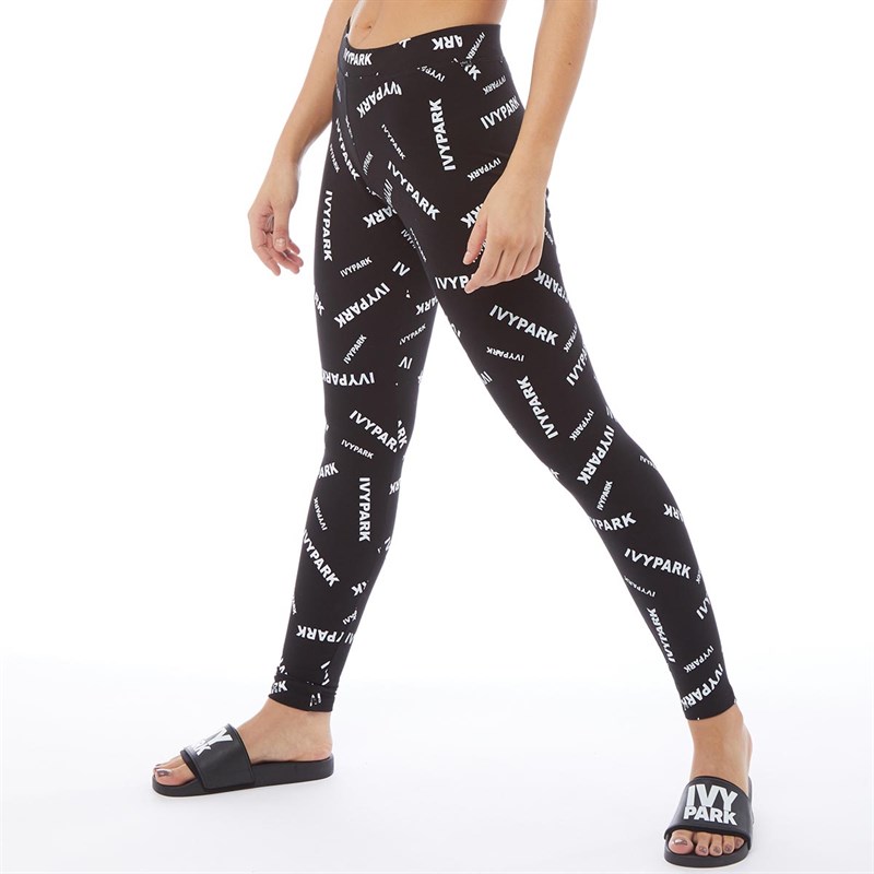 Buy Ivy Park Womens Scatter Logo Leggings Black