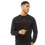 Iconico Couture Mens Explorer Crew Sweatshirt Black