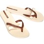 Ipanema Womens Kirei Flip Flops Bronze/Ivory