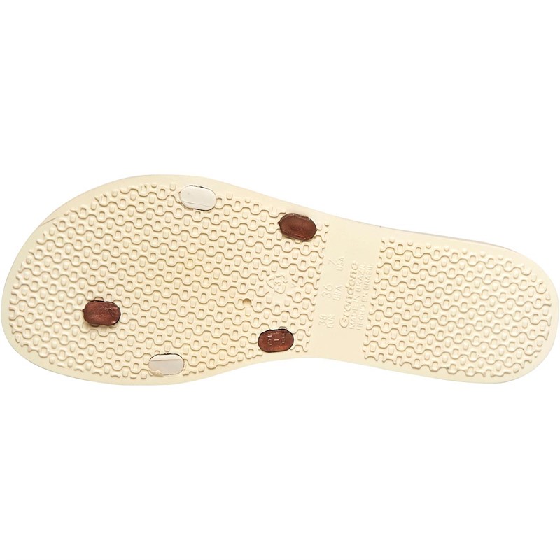 Ipanema Womens Kirei Flip Flops Bronze/Ivory