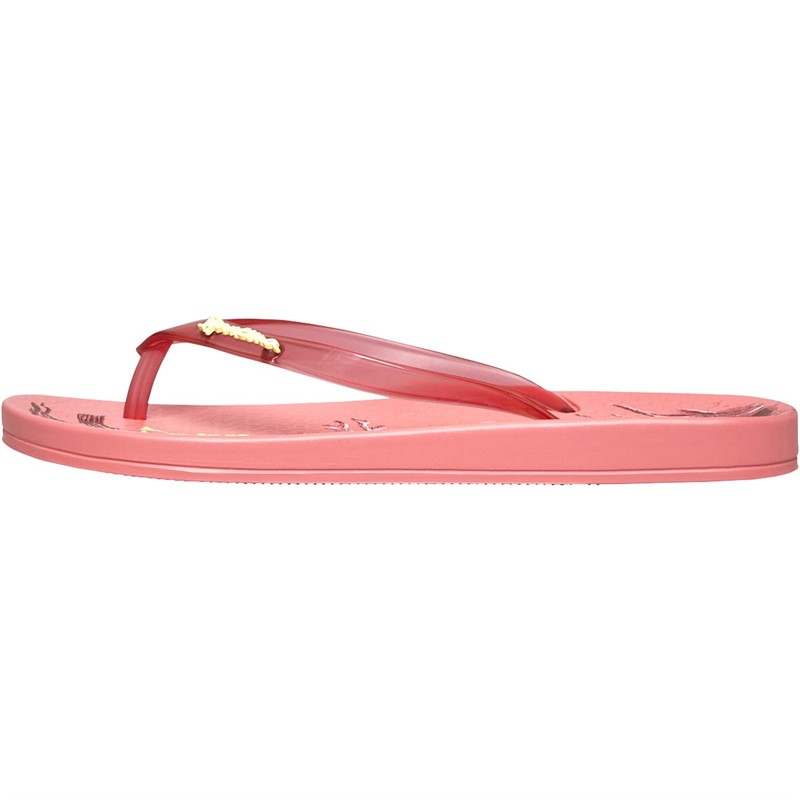 Ipanema Womens Anatomic Reef Flip Flops Pink