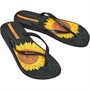 Ipanema Womens Anatomic Sunflower Flip Flops Black