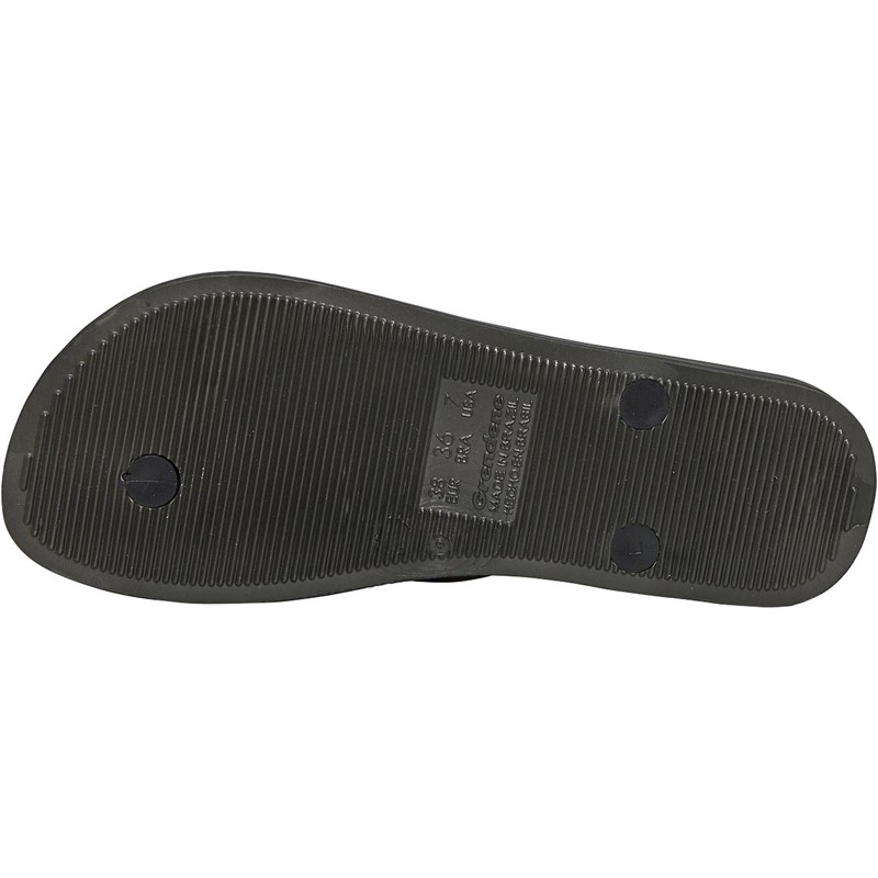 Ipanema Womens Anatomic Sunflower Flip Flops Black