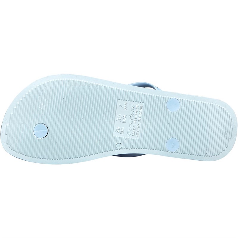 Ipanema Womens Anatomic Nature Flip Flops Petal/Sky