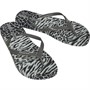 Ipanema Womens Animal Flip Flops Grey