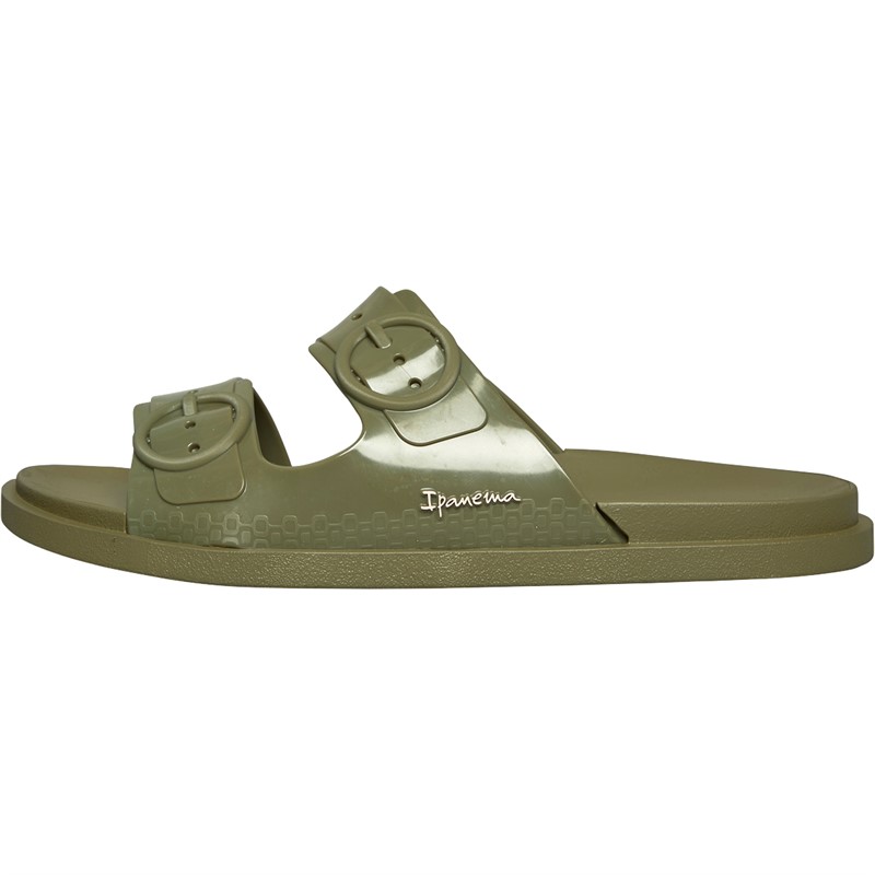 Ipanema Womens Follow Sliders Khaki