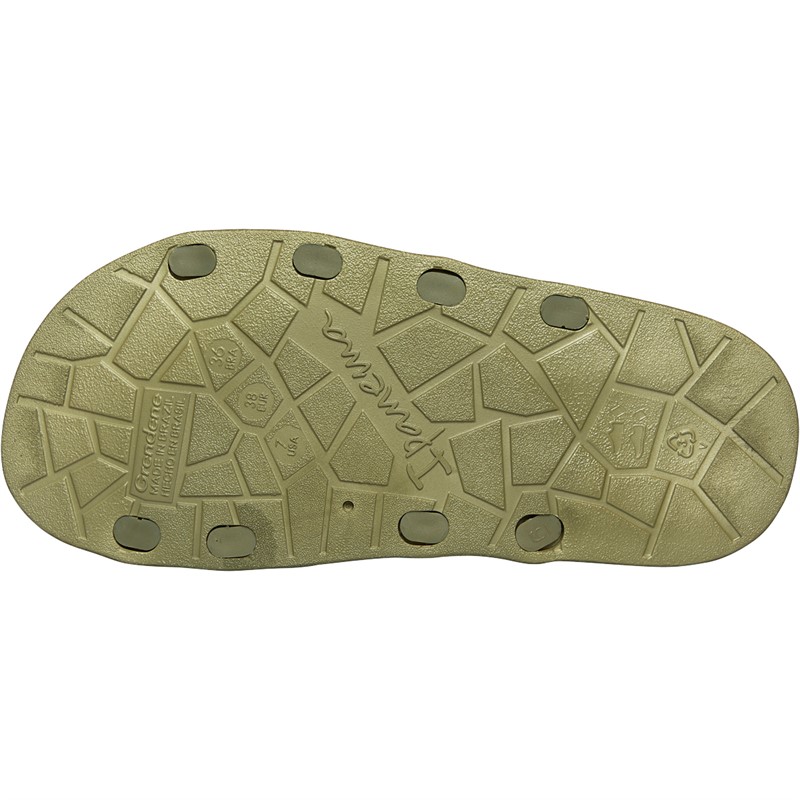 Ipanema Womens Follow Sliders Khaki