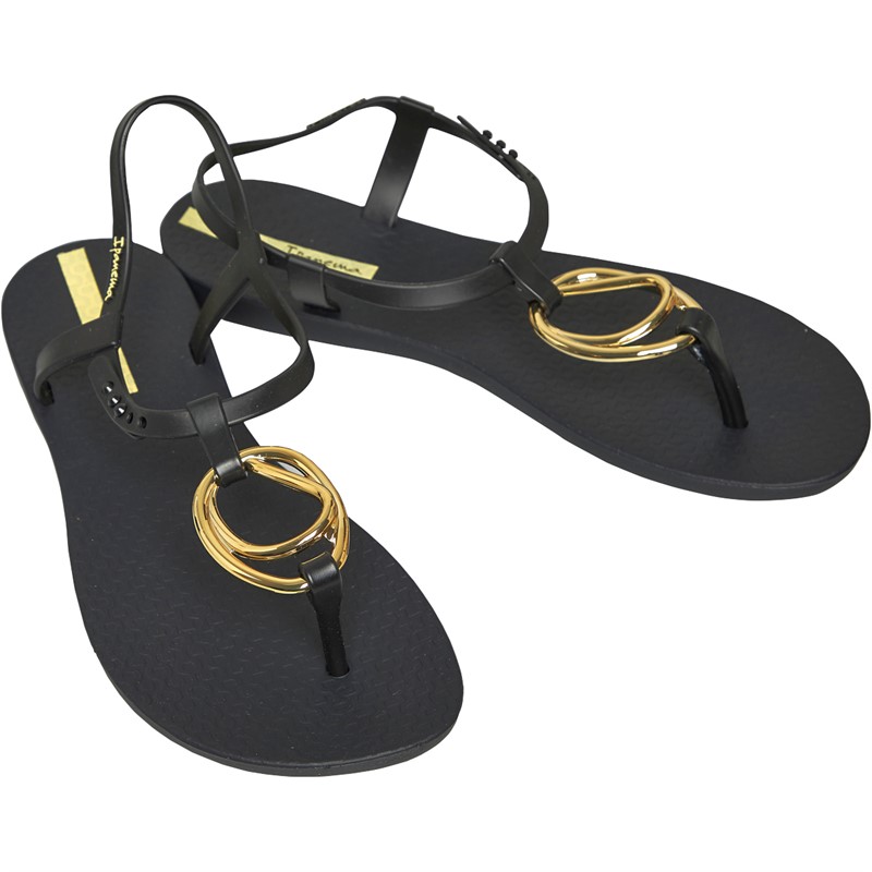 Ipanema Womens Charm Sandals Black