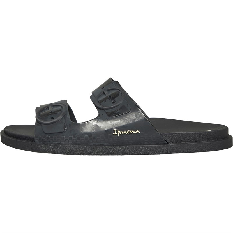 Ipanema Womens Follow Sliders Black