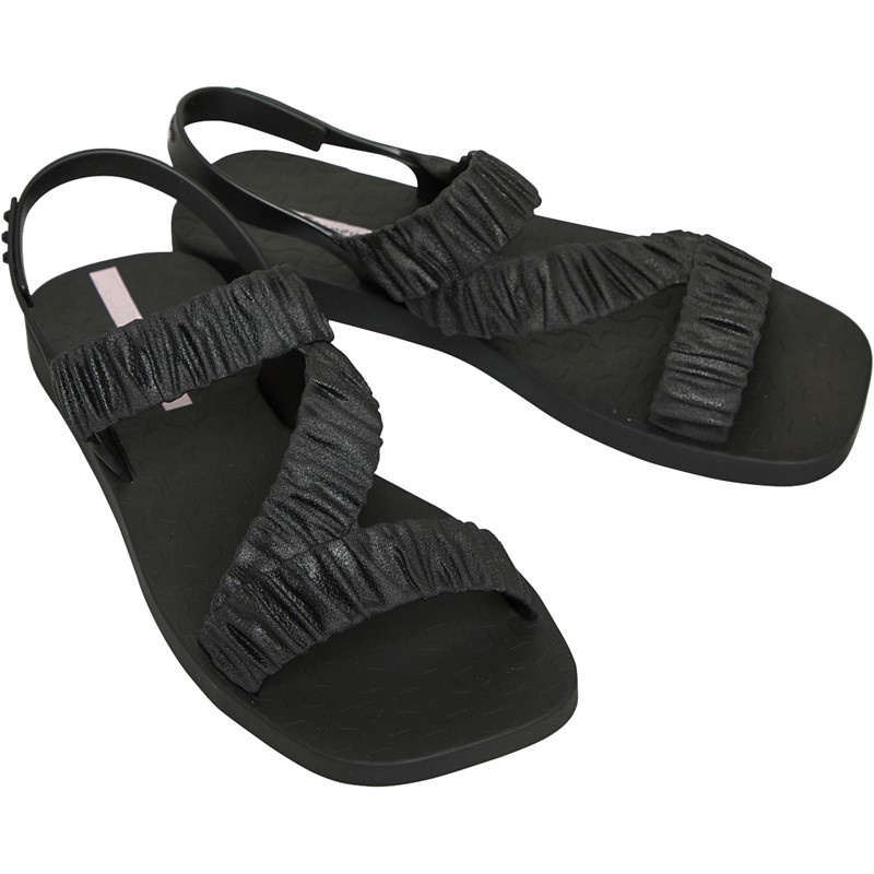 Ipanema Womens Go Fever Sandals Black