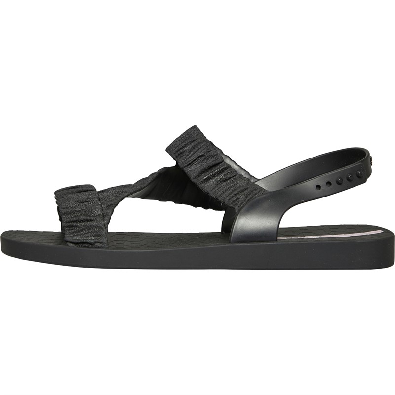 Ipanema Womens Go Fever Sandals Black