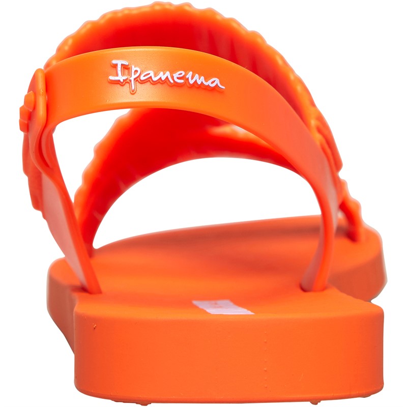 Buy Ipanema Womens Go Fever Sandals Orange Fluro