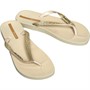 Ipanema Womens Anatomic Lolita Glitter Flip Flops Ivory