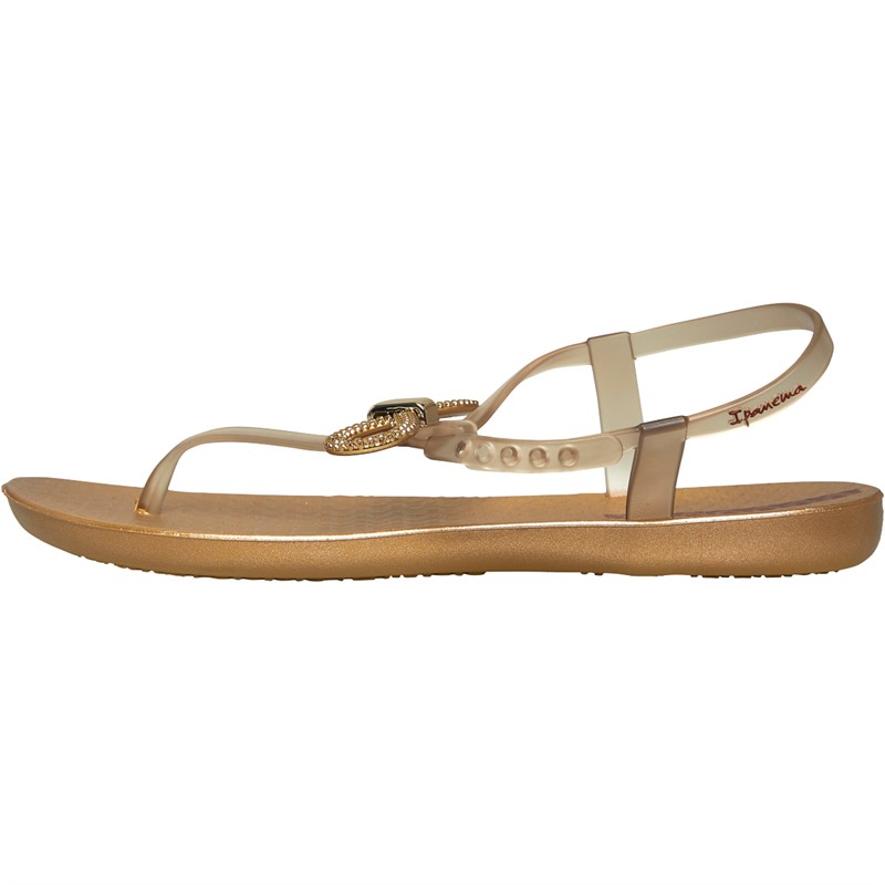 Ipanema Womens Belle Sandal Bow Sandals Soft Gold