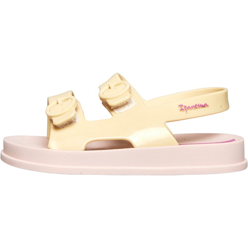 Ipanema Infant Girls Follow Sandals Lemon