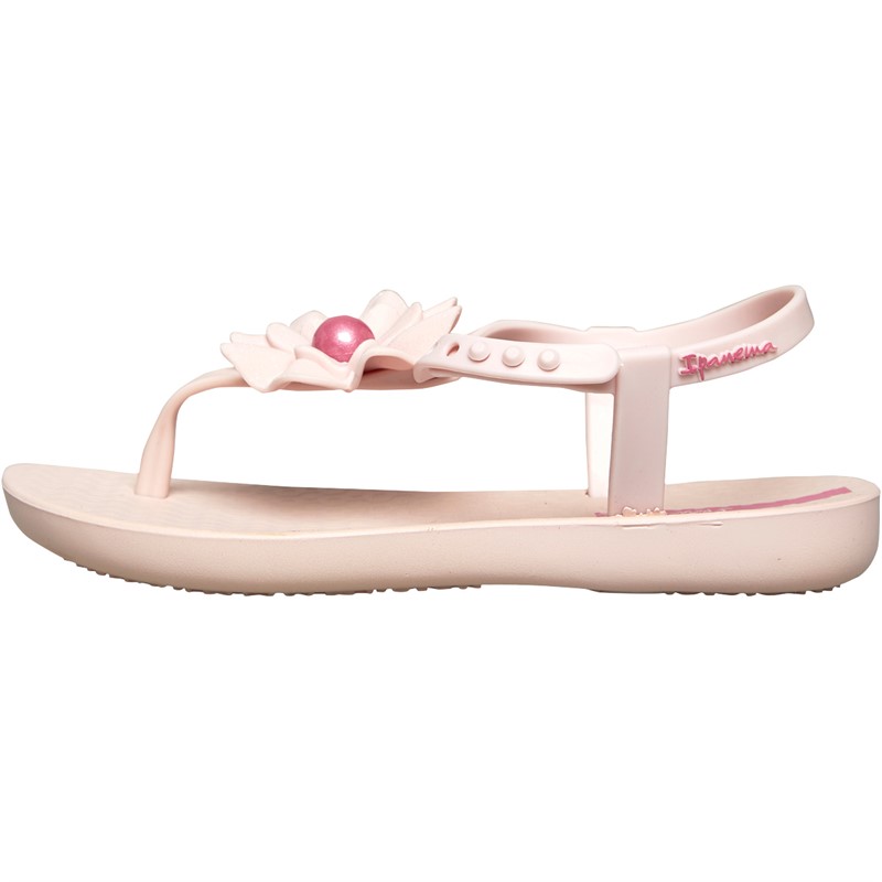 Ipanema Junior Girls Flora Sandals Baby Pink