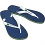 Ipanema Mens Classic Brazil Flip Flops White/Navy