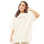 IL SARTO Womens Oversized Fit T-Shirt Off White
