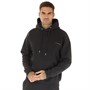 IL SARTO Mens Reverse Logo Hoodie Black