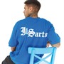IL SARTO Mens Gothic Logo T-Shirt Cobalt
