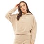 IL SARTO Sweat à Capuche Femme Beige