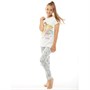 Disney Princess Girls Pyjama Set White