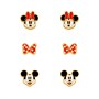 DiSNEY Piger Disney Mickey & Minnie Earrings Smykker Gylden