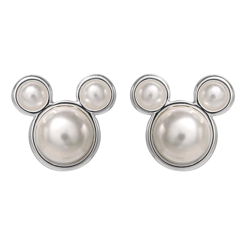 DiSNEY Dame Disney Mickey & Minnie Earrings Smykker Sølv