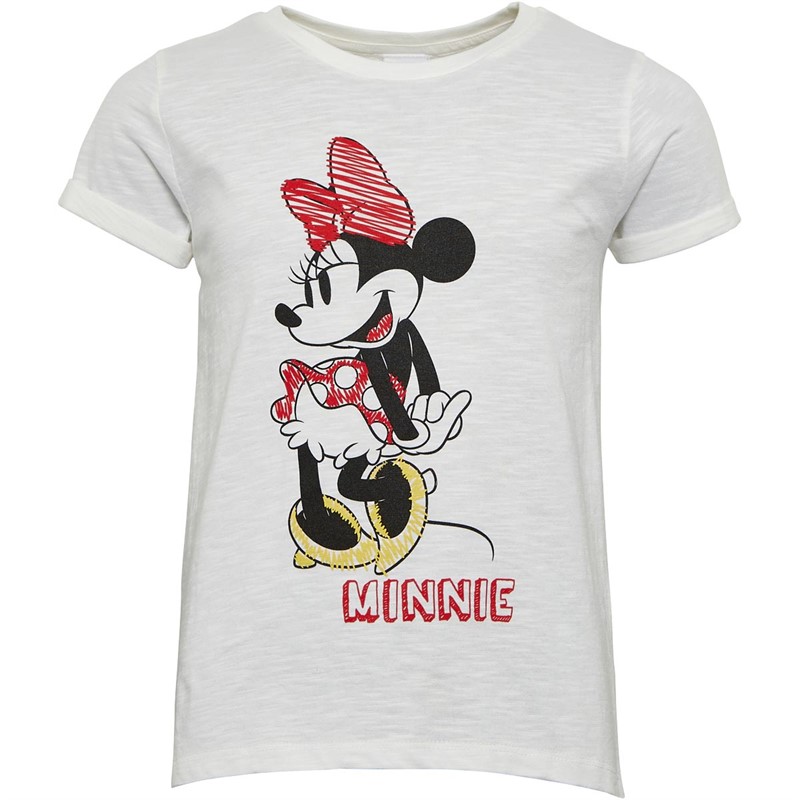 DiSNEY Børn Minnie Mouse T-shirts Hvid