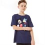 Disney Boys Mickey Word T-Shirt Navy