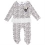 Disney Girls Minnie Mouse Leopard Print Sleepsuit With Tutu Cream