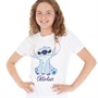 Disney Girls Lilo And Stitch Aloha T-Shirt White